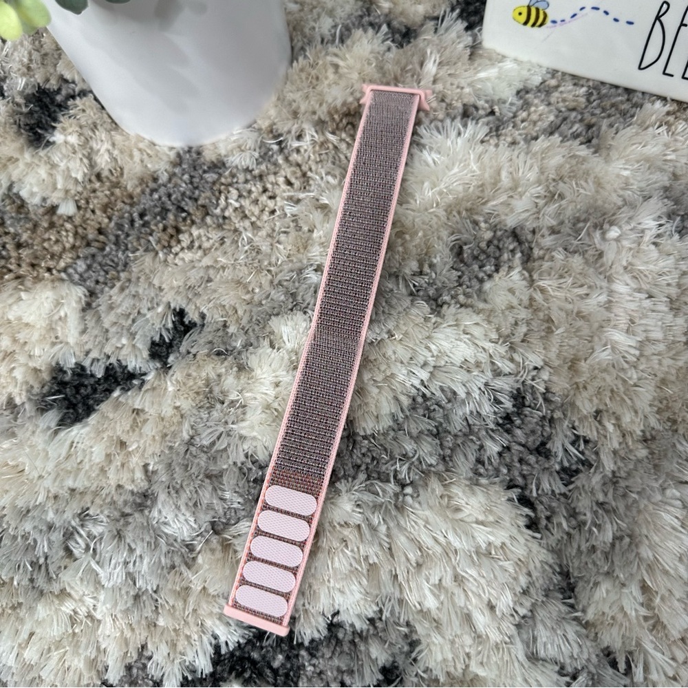 Apple Watch Replacement Sport Band Nike + Edition Space Dye Pink Nylon 38mm - Picture 8 of 8